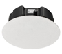 Bild von DL-D30-130 Dante ws | aktiver randloser-Deckeneinbau-Lautsprecher, 30 Watt, 130mm/5", 2-Weg, Dante, PoE+, weiss