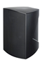 Bild von MS-D30-165 Dante sw | aktive Monitorbox wetterfest IP56 mit 30 Watt, 165mm/6.5", schwarz, inkl. Drehgelenkhalterung, Dante, PoE+