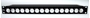 Bild von proPANEL D16 sw | 19" proPANEL® 16x D-Serie mit M3-Gewinde, 1HE, schwarz matt eloxiert