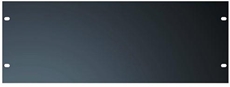 Bild von proPANEL 4HE sw | 19" Frontplatte 4HE/3mm, schwarz matt eloxiert