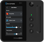 Bild von C-T4BT-B | 4.3" Touchbedienung mit Volume Slider, 2 Tasten, Bluetooth Remote Audioeingang und Bewegungssensor, schwarz