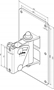 Bild von Bracket iFlex12/15 wh | bewegliche Wandhalterung 24481 inkl. Adapterplatte 24352 für iFlex12/15, weiss