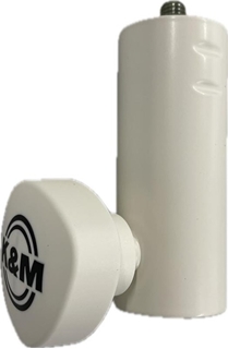Bild von Stativadapter M10 wh | Stativadapter 24521 mit M10 Gewinde, weiss