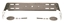 Bild von UBRKT/CT62-81W | Single U-Bracket (Weather Resistant) for the CA/TA62/CX/TX62 & CA/TA81/CX/TX81 - White