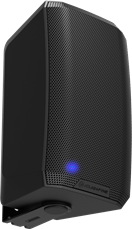 Bild von FS-6D-B | IsoFlare™ 6" Premium Aufbaulautsprecher wetterfest IP55 mit 2x 30W Dante PoE+/++ | 8 Ohm Out, schwarz