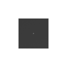 Bild von FC-8SG-B | Randlose quadratische Gitterabdeckung zu FC-8(S)T, schwarz